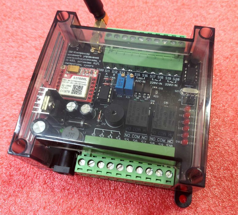 GSM-Контроллер для удаленного управления и мониторинга