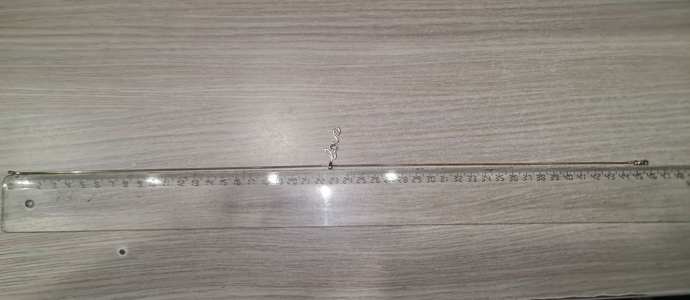 Vand lant cu pandantiv, aur 14k