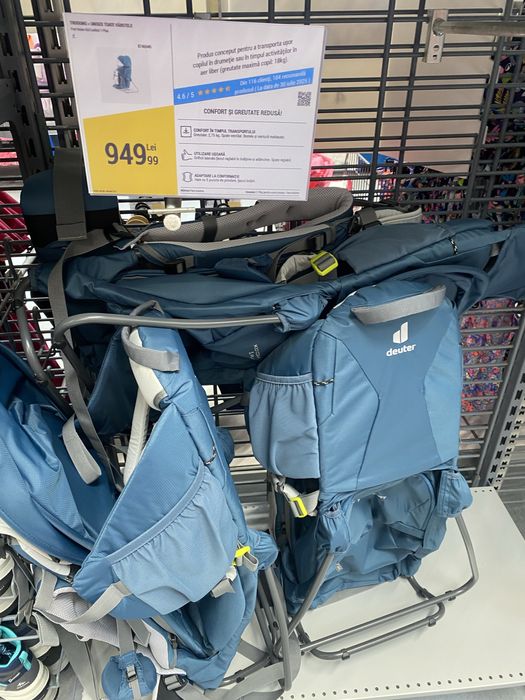 Cos pentru copii, pentru drumetie