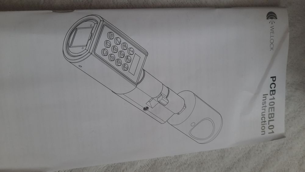 Incuietoare smart cu cod acces si cartela,Welock noua