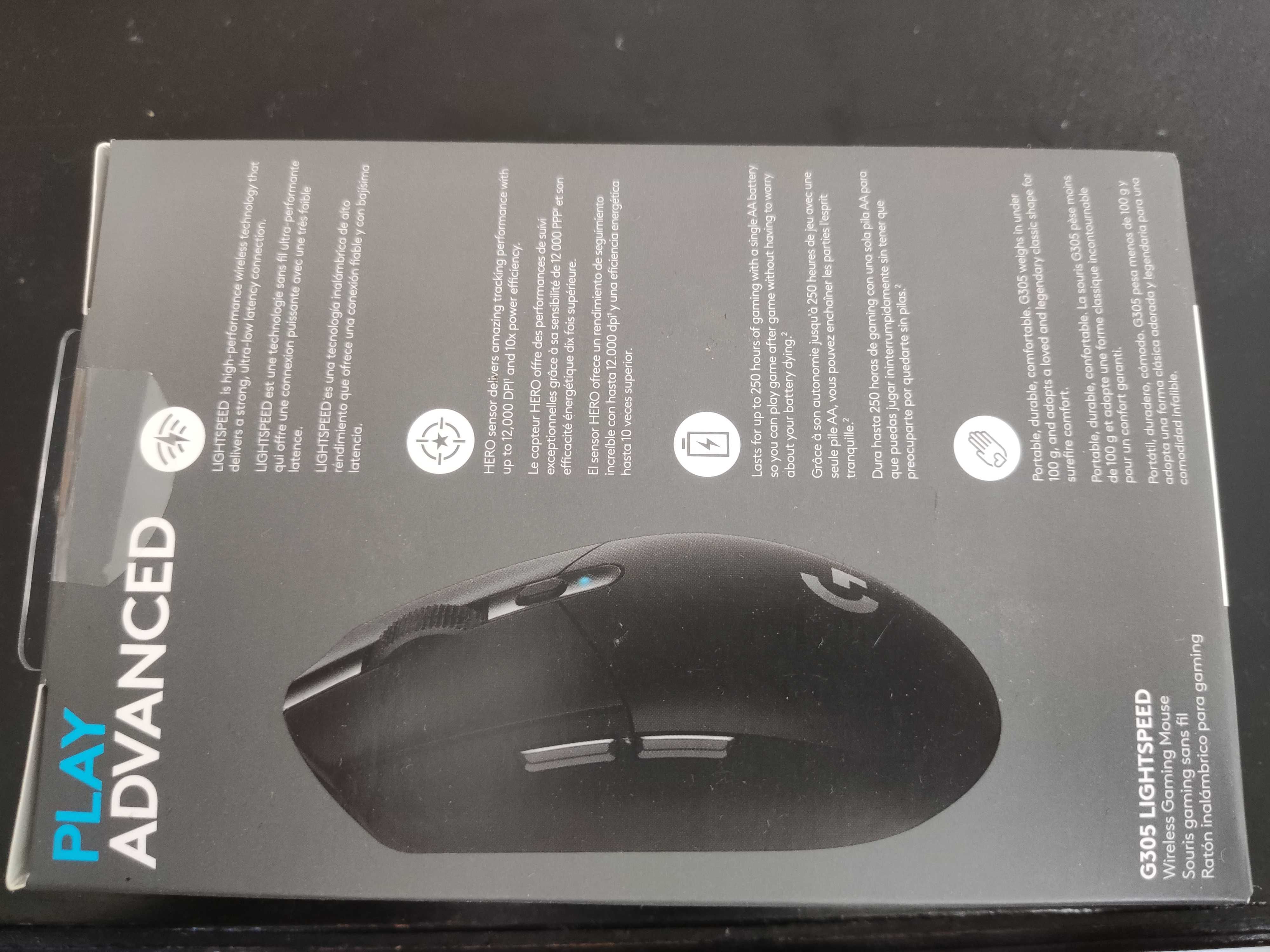 Logitech G305 Геймърска Мишка Нова