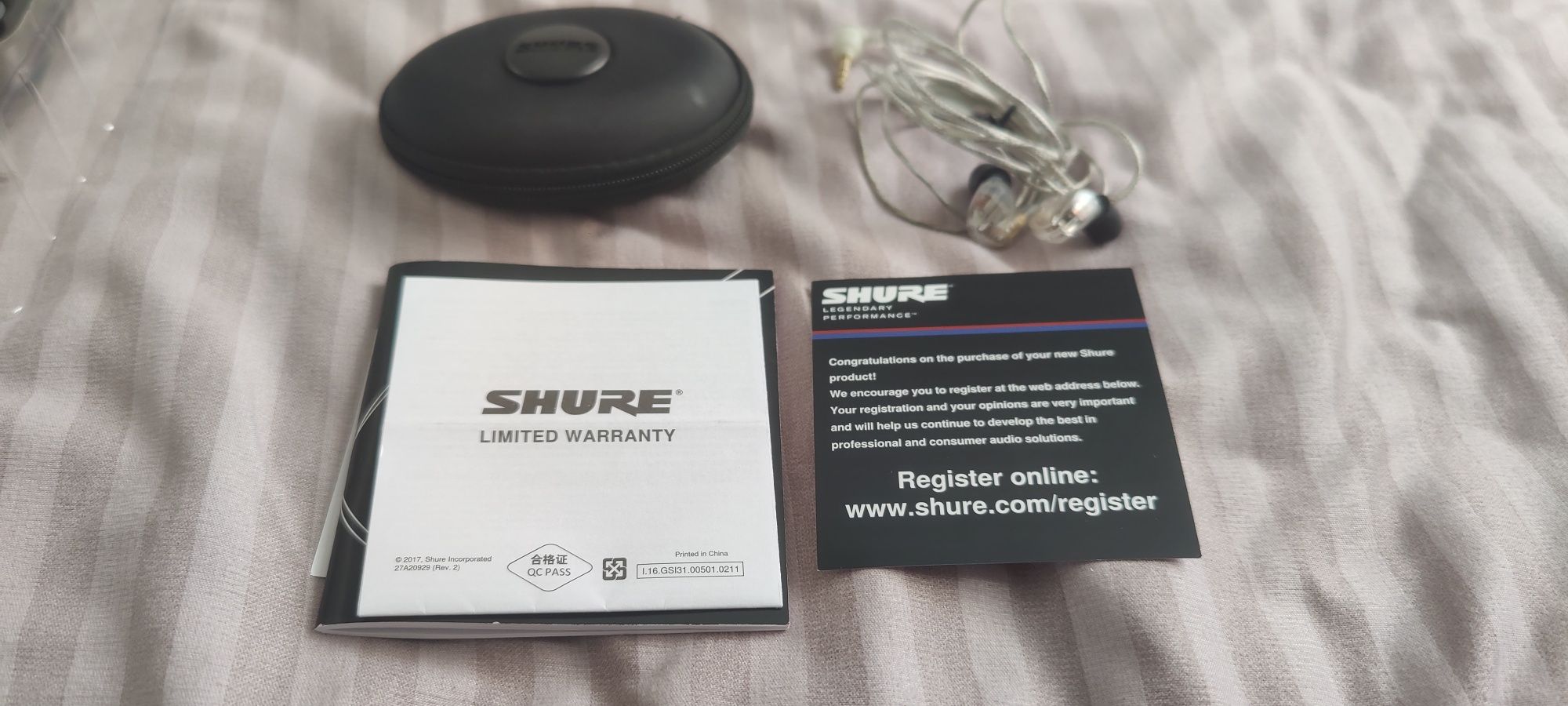 Shure 535cl monitoare