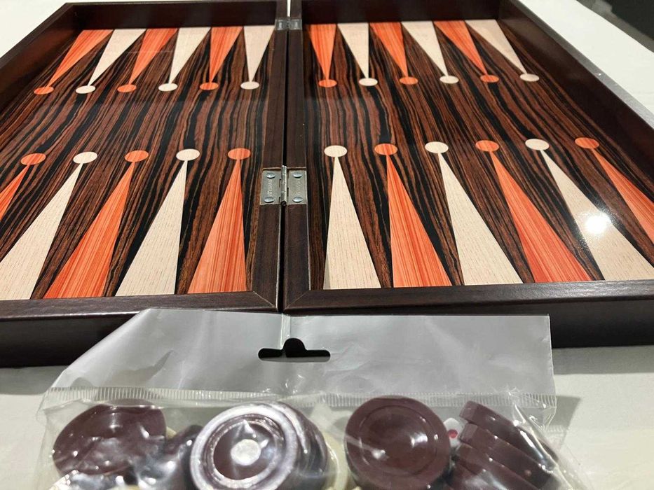 Joc Table (joc de Table) NOU - Lux lemn lacuit. SIGILAT!