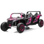 UTV electric pt. 4 copii, Conquerer XXL 600W 24V 14Ah Pink