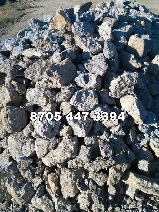 Бетонные отходы для фундамента для засыпки болотных мест