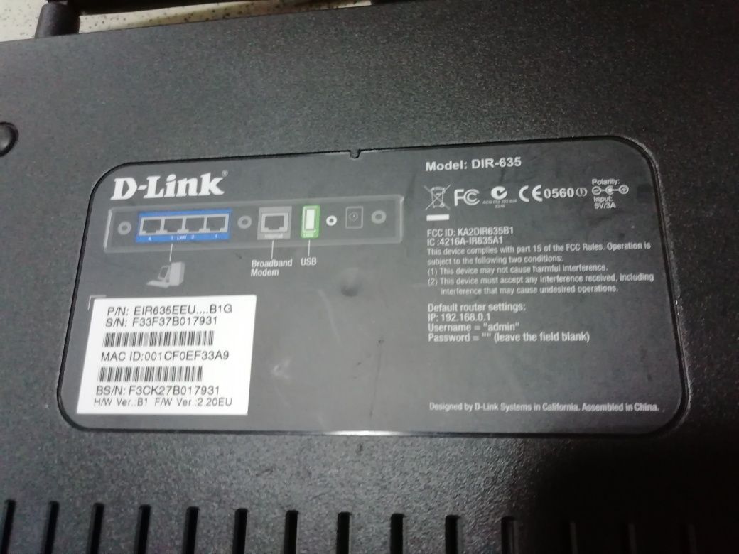 Modem D link wireless