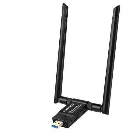 Adaptor wireless , WLAN USB , 1200 Mbps, compatibil cu Windows, laptop