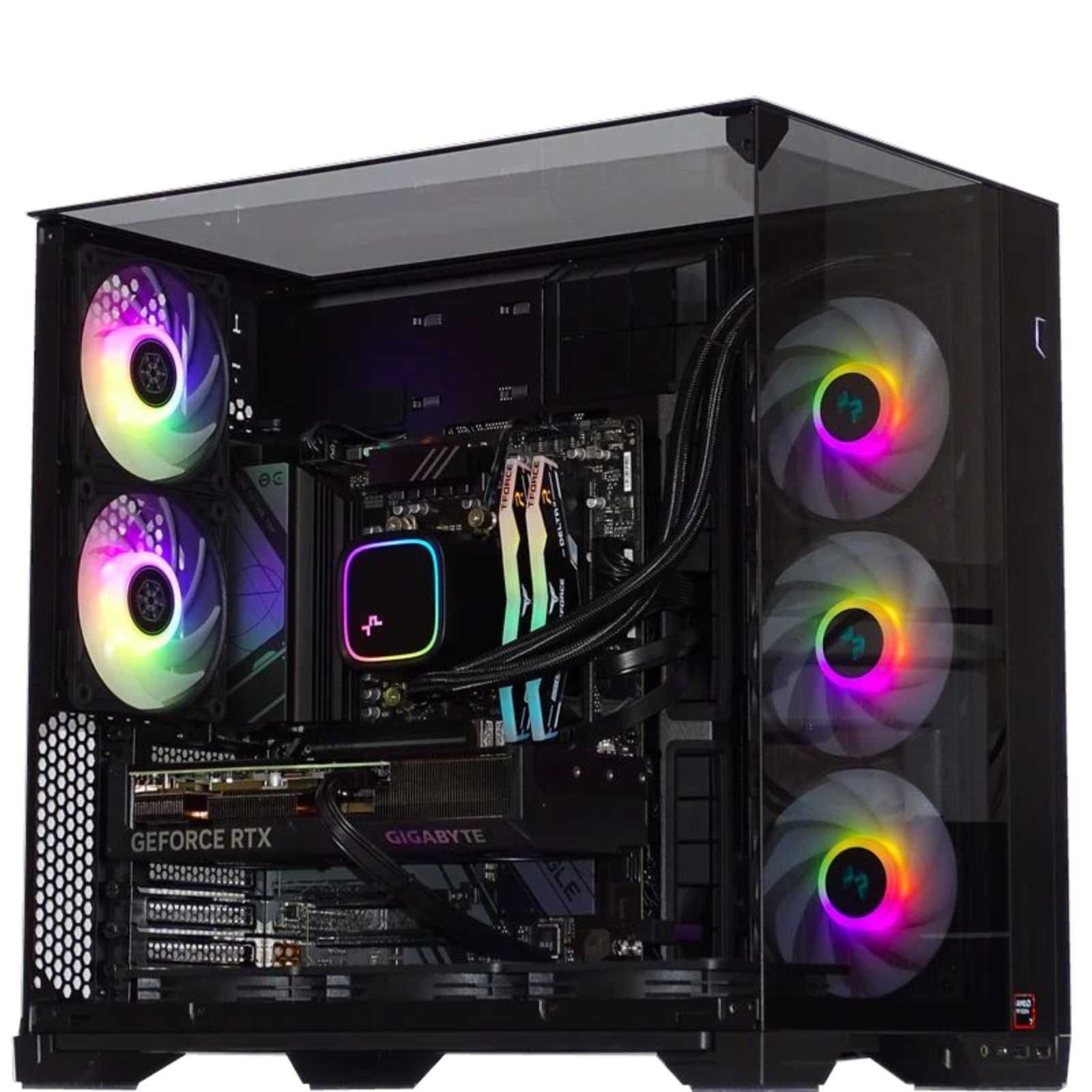Нов / RTX 5070 / Ryzen 7 7800X3D / 32GB RAM / 1TB NVMe/ Геймърски