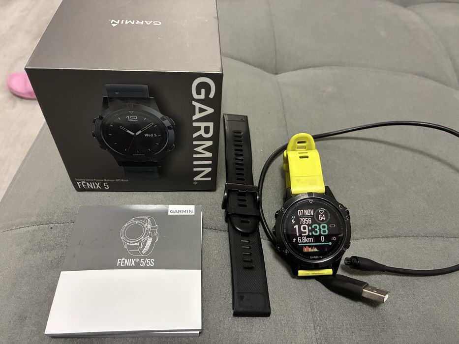 Garmin Fenix 5 Sapphire Black