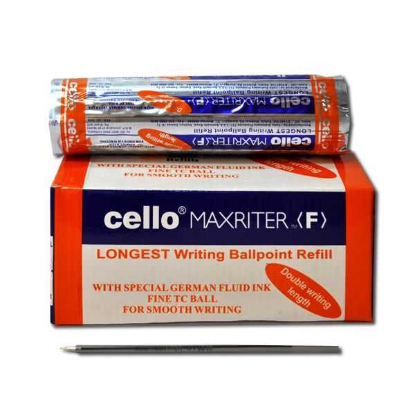 Ручки Cello Maxriter XS синие, красные -90 тг, стержни-27 тг. Оригинал