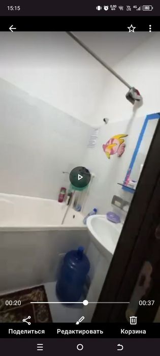 3 xonali kvartira sotiladi