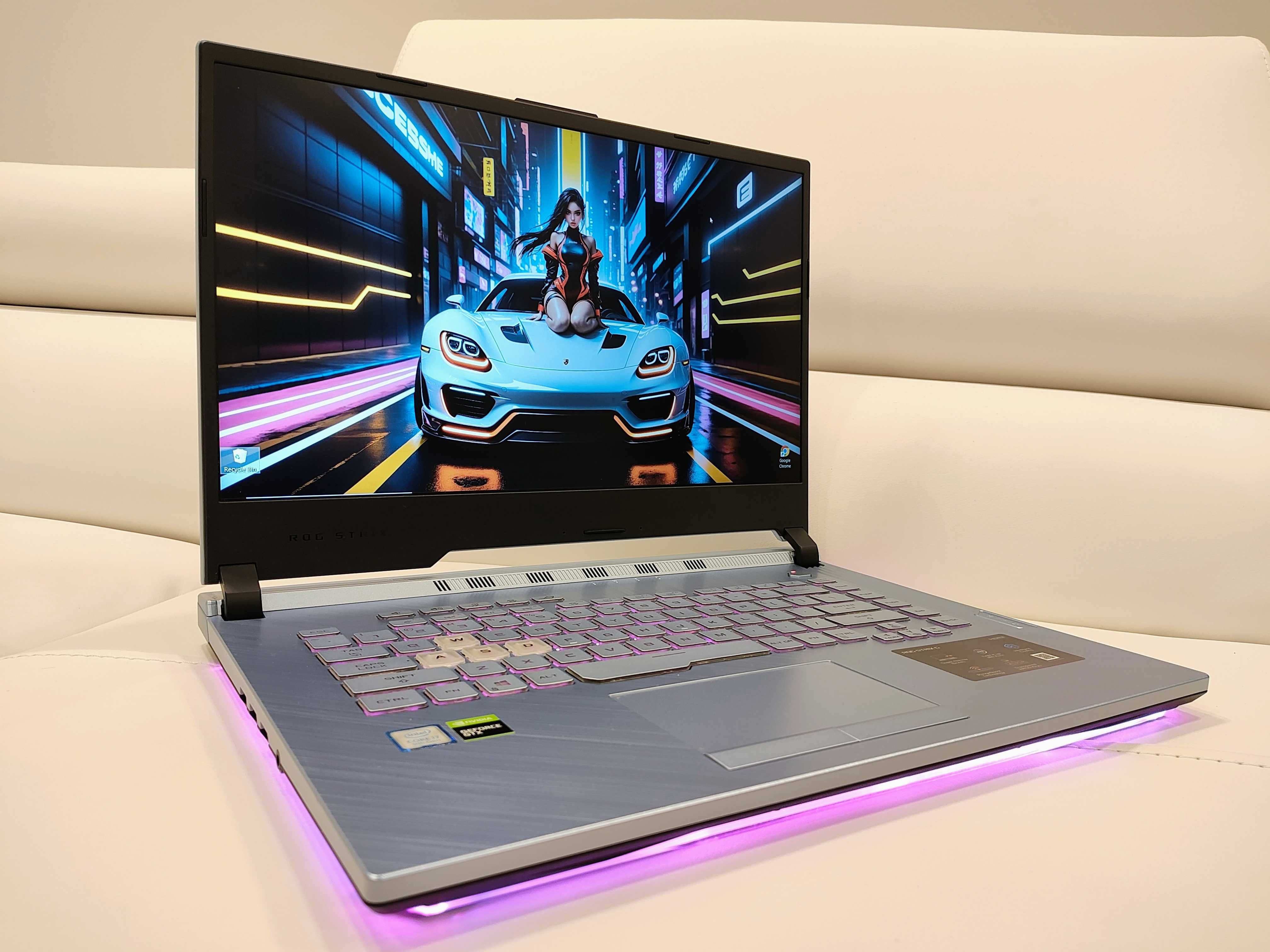 Laptop Asus Rog, intel core i7 ,video 6 gb GTX 1660 TI,  ram 16 gb