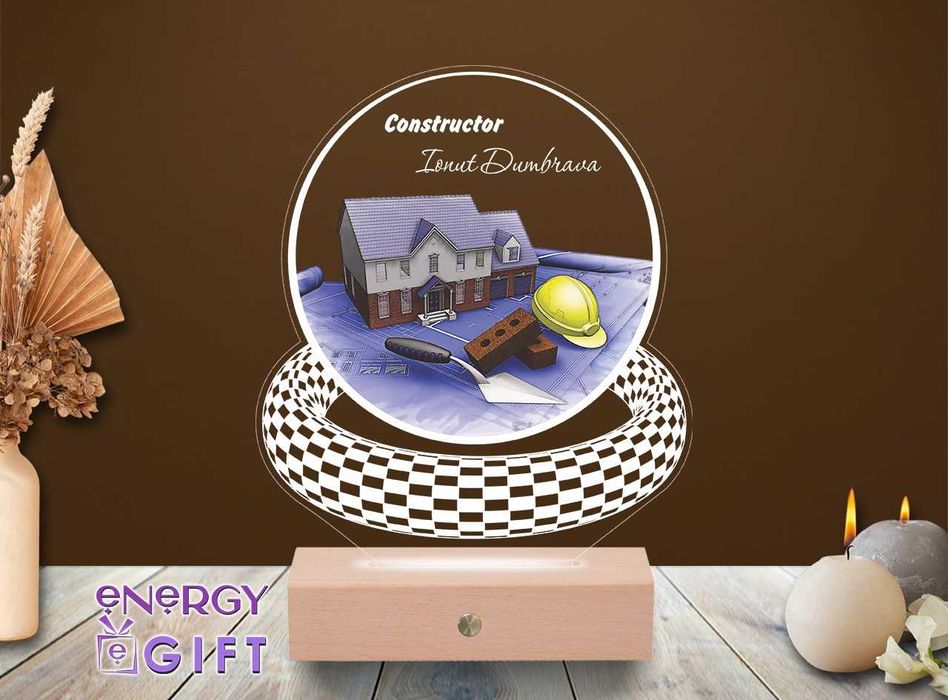 Lampa Led Personalizata – Ing. Constructor