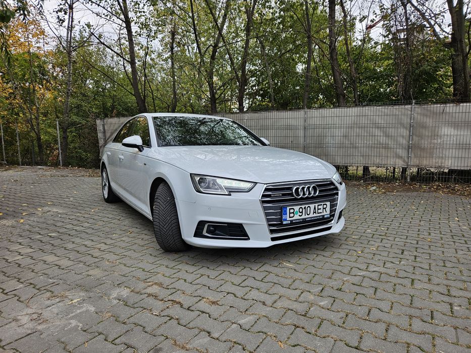 Audi A4 B9, quattro, S-line, 2017