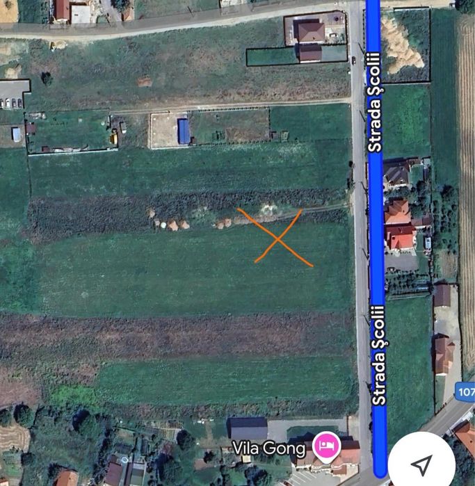 vand parcela teren 507m2 , puz aprobat pe str Scolii Gilau