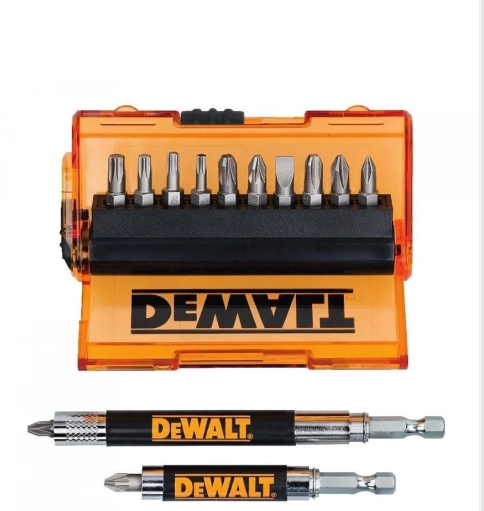Комплект битове и магнитни удължители Dewalt DT71502