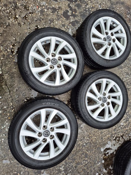 4бр алуминиеви джанти за Мазда 5/ 6.5ж Х16/ ет 52.5/5Х 114.3/