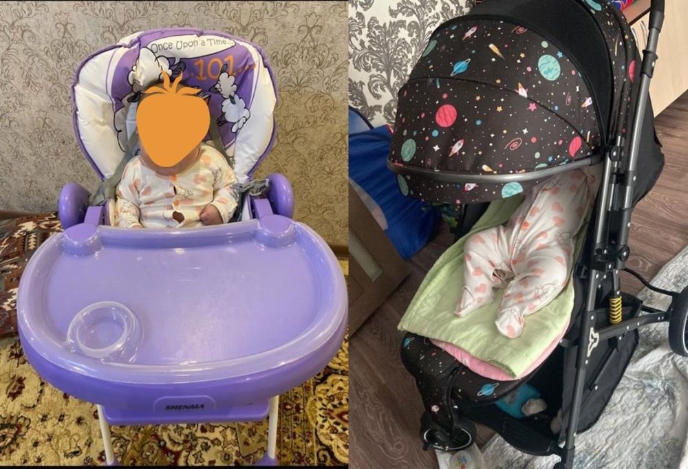 Коляска со стульчиком