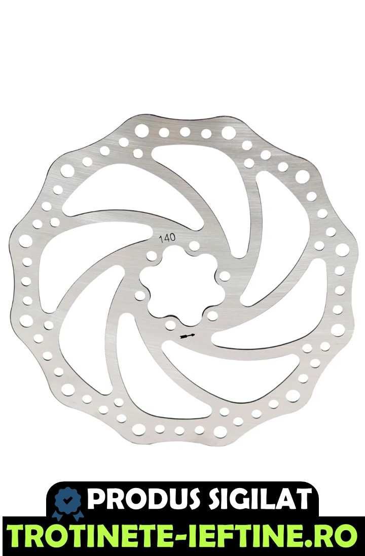 Disc frână 140mm cu 6 găuri pentru trotineta electrică Xiaomi, Livrare