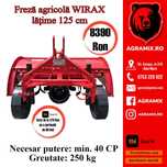 Freza  latime lucru 125 freza agricola Wirax poloneza Agramix