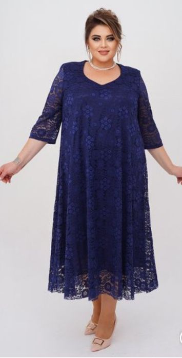 Нарядное платье 60-70 размеры