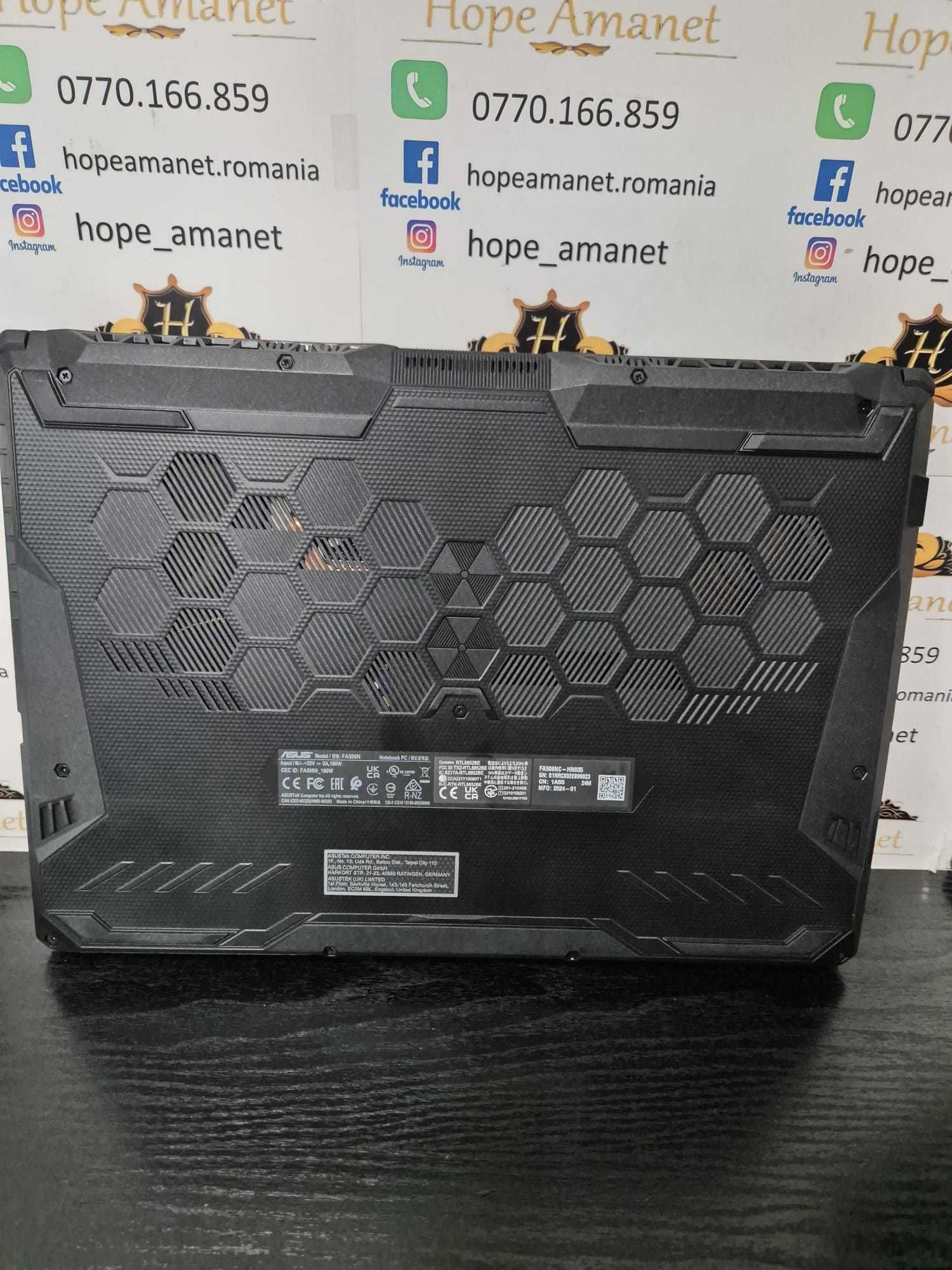 Hope Amanet P10/Laptop Asus FA506N