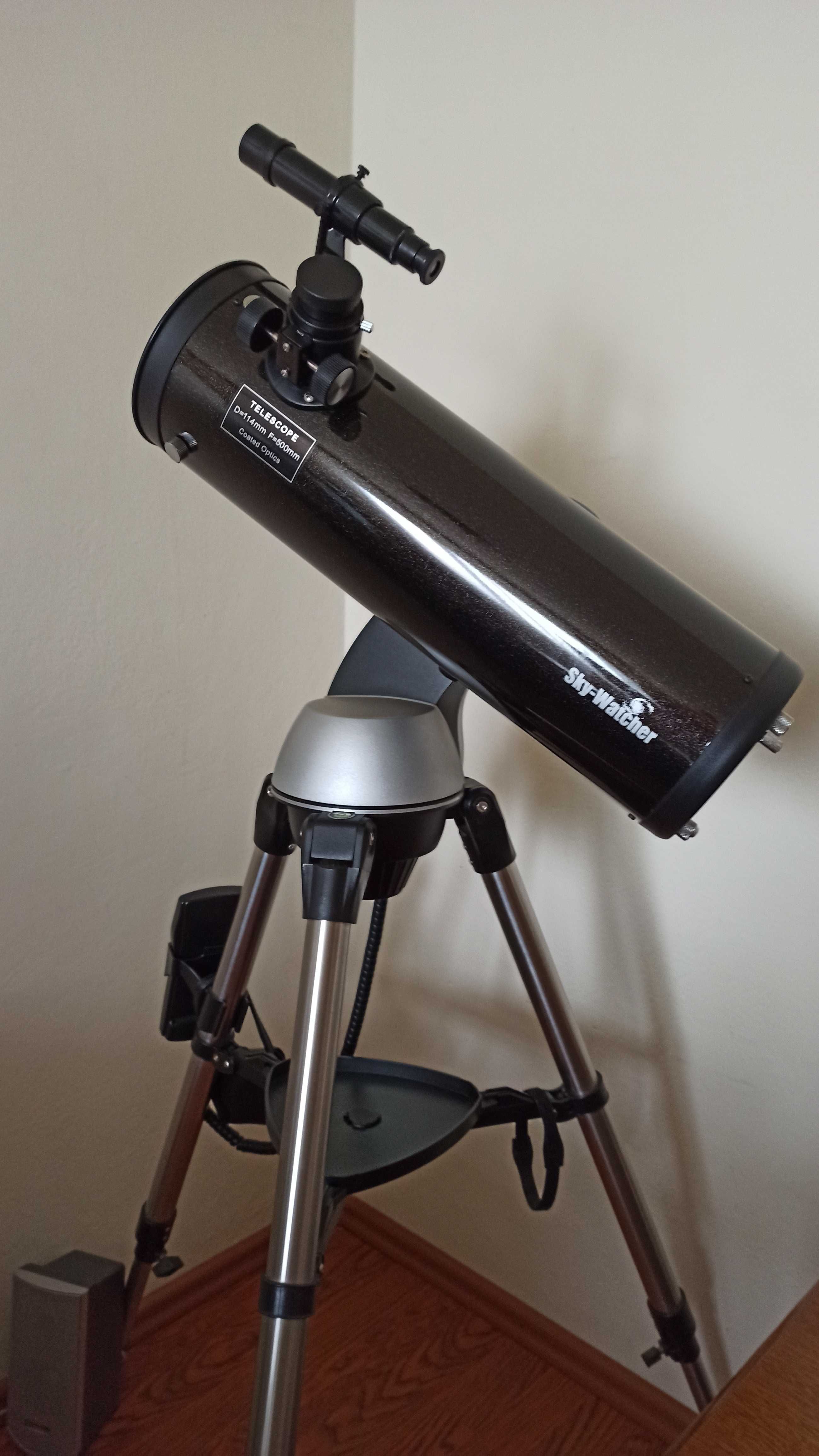 Vând telescop Newton 114/500 az go-to