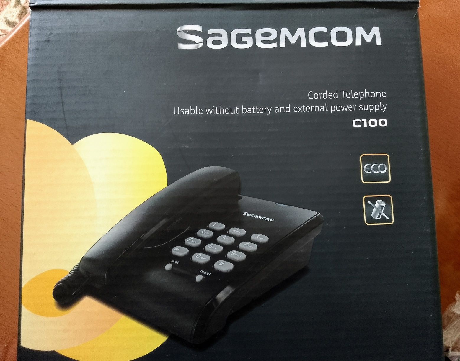 Стационарен телефон sagemcom