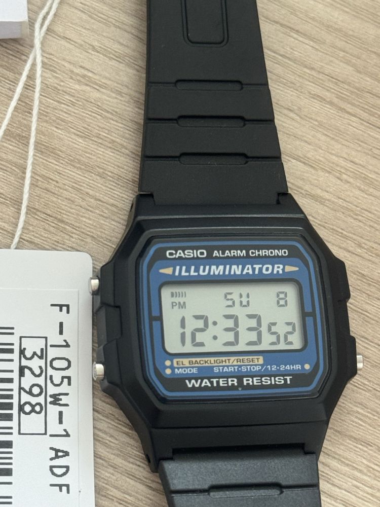 Часы Casio F-105W-1 ADF