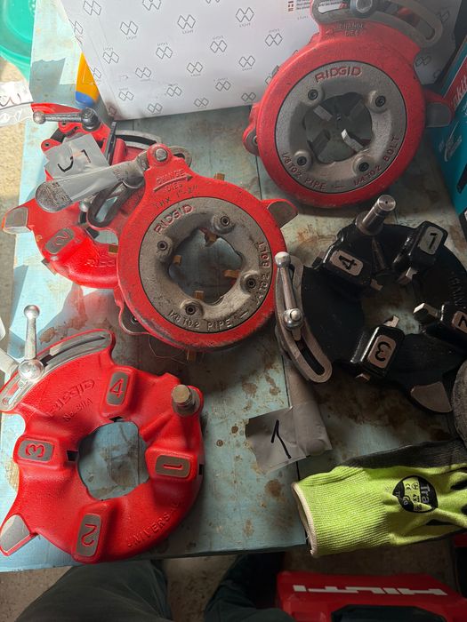 RIDGID 811A 815A , cap filiera  , bacuri 1/2 - 3/4 , 1” -2”