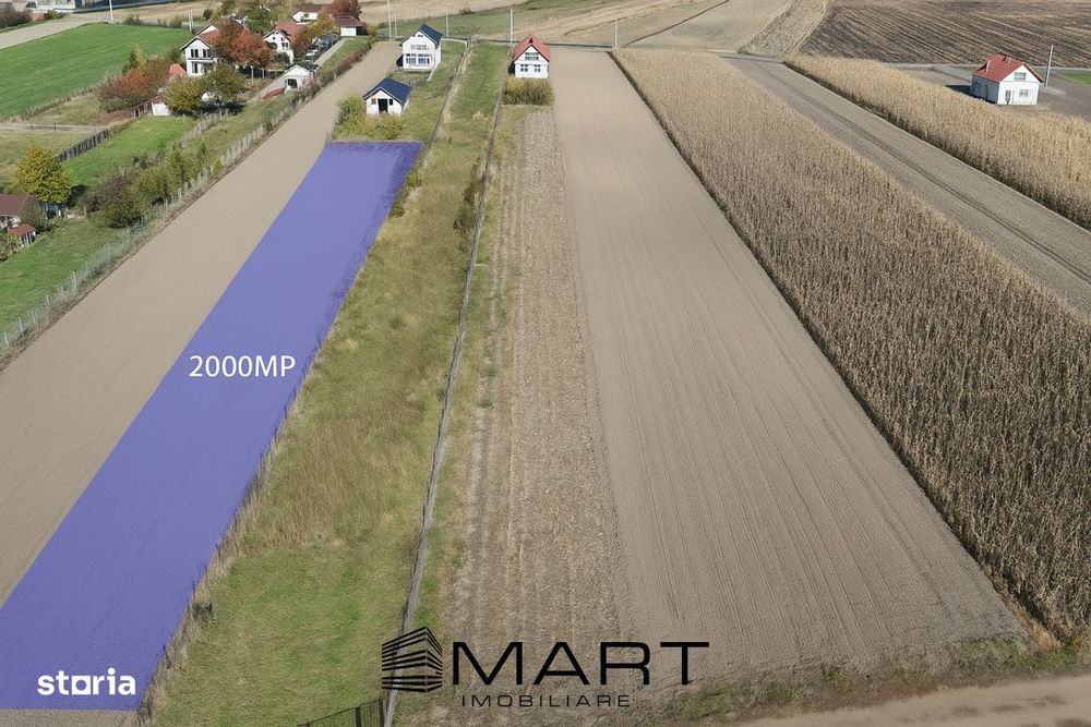 Teren 2000MP in Orlat la iesire catre Poplaca