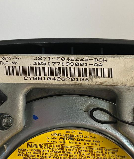 Airbag volan 305177199001-aa / 3871-F042D85-DCW / 305177199001 - AA F