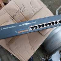 Vand switch Gigabit Planet FGSD-910HP - 8 POE + 1 Uplink