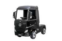 Camion electric copii Mercedes ACTROS 4x4 180W 12V PREMIUM #Negru