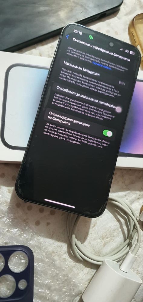 Iphone 14 pro max 256 gb violet