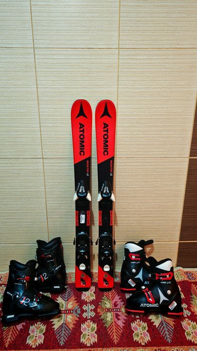 Set schiuri atomic j2 90 cm-clapari ski