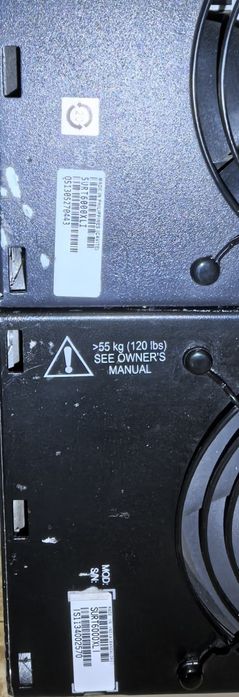 Аварийно захранване (UPS/ APC)                  Модел:   SURT6000XLI