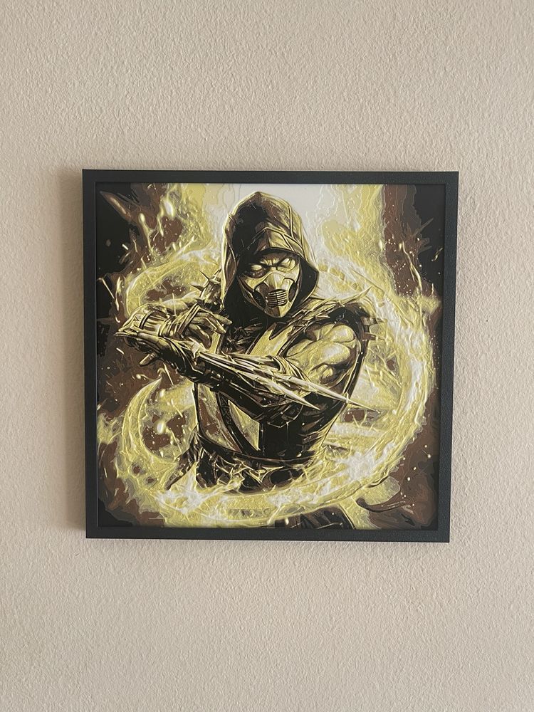 Релефни картини Mortal Kombat