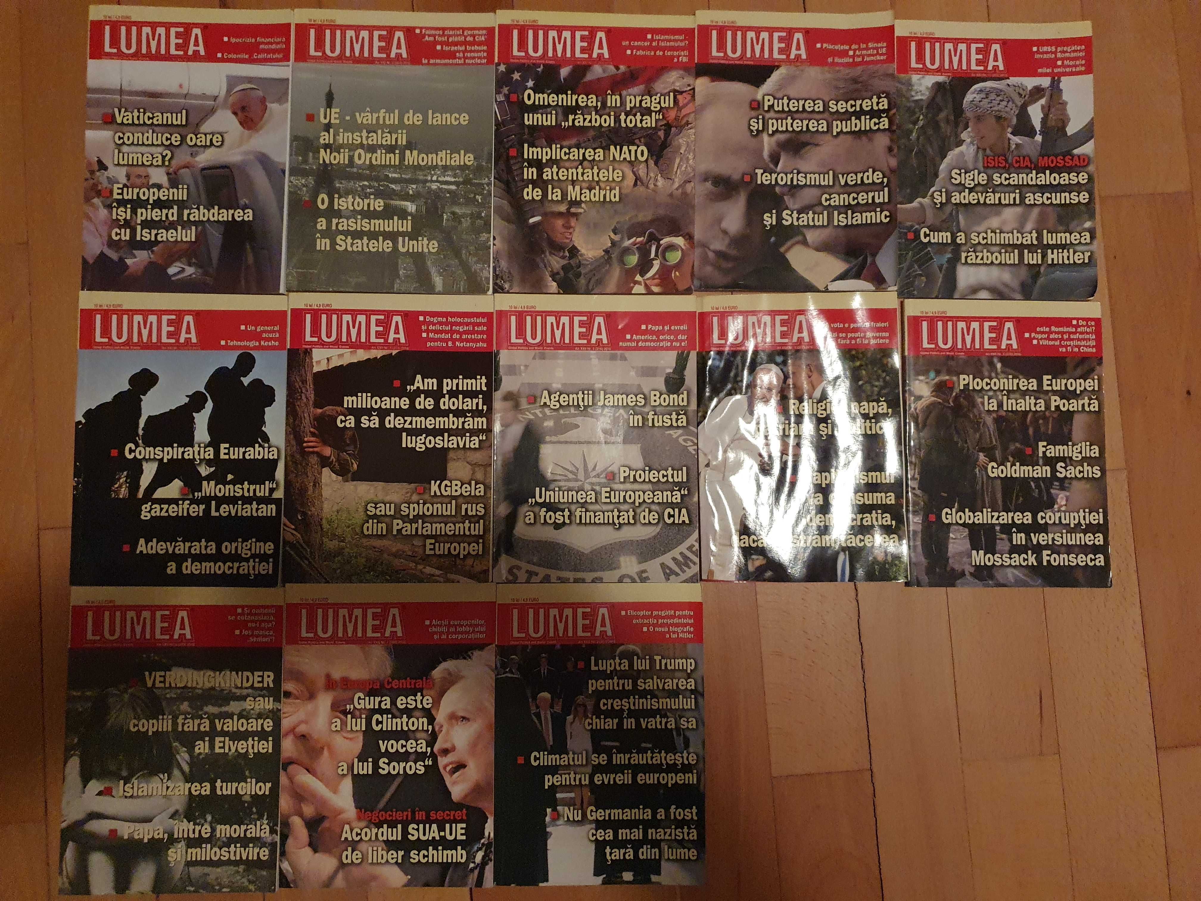 Colecție revista Lumea (73 numere)