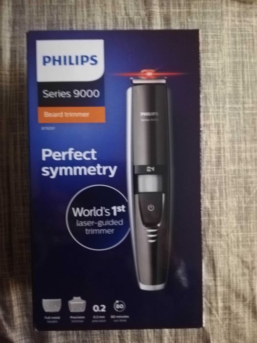 Trimmer barba Philips seria 9000 cu laser nou!