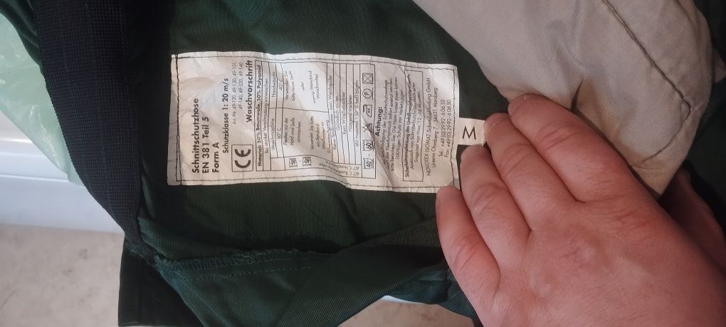 Pantaloni protecție drujba mărimea 56