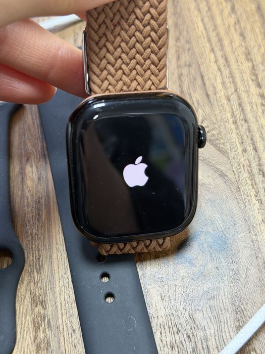 Apple Watch Series 10 46 mm Jet Black Al black SB M/L GPS