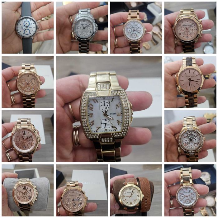 Маркови часовници Guess, Michael Kors & Armani Exchange