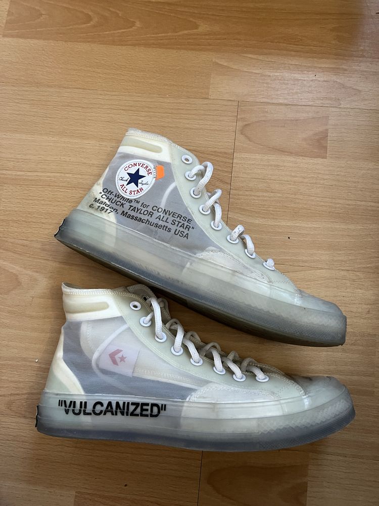 Converse Off White( Jordan Nike Vlone Bape Lv Yeezy Balenciaga Evisu )