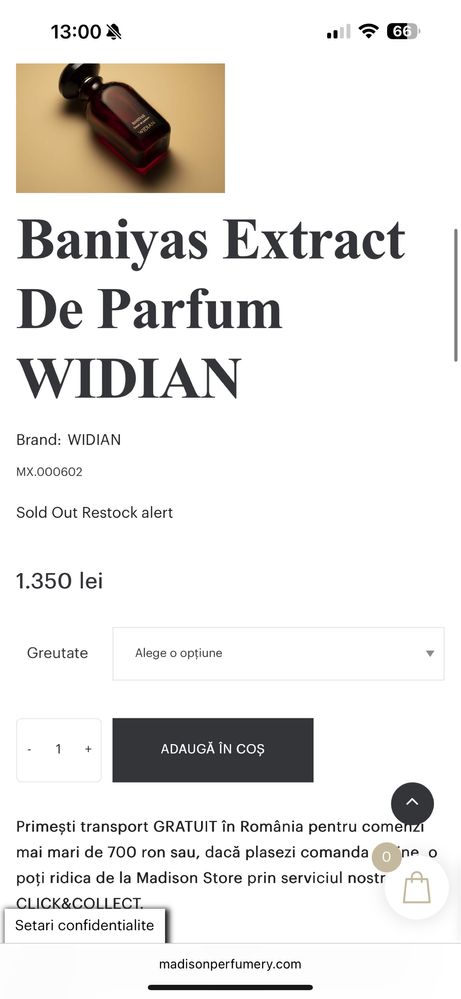 Baniyas Extract De Parfum WIDIAN