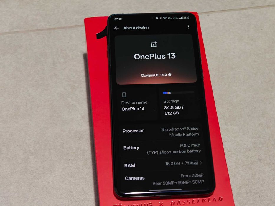 OnePlus 13 16/512 GB black eclipse