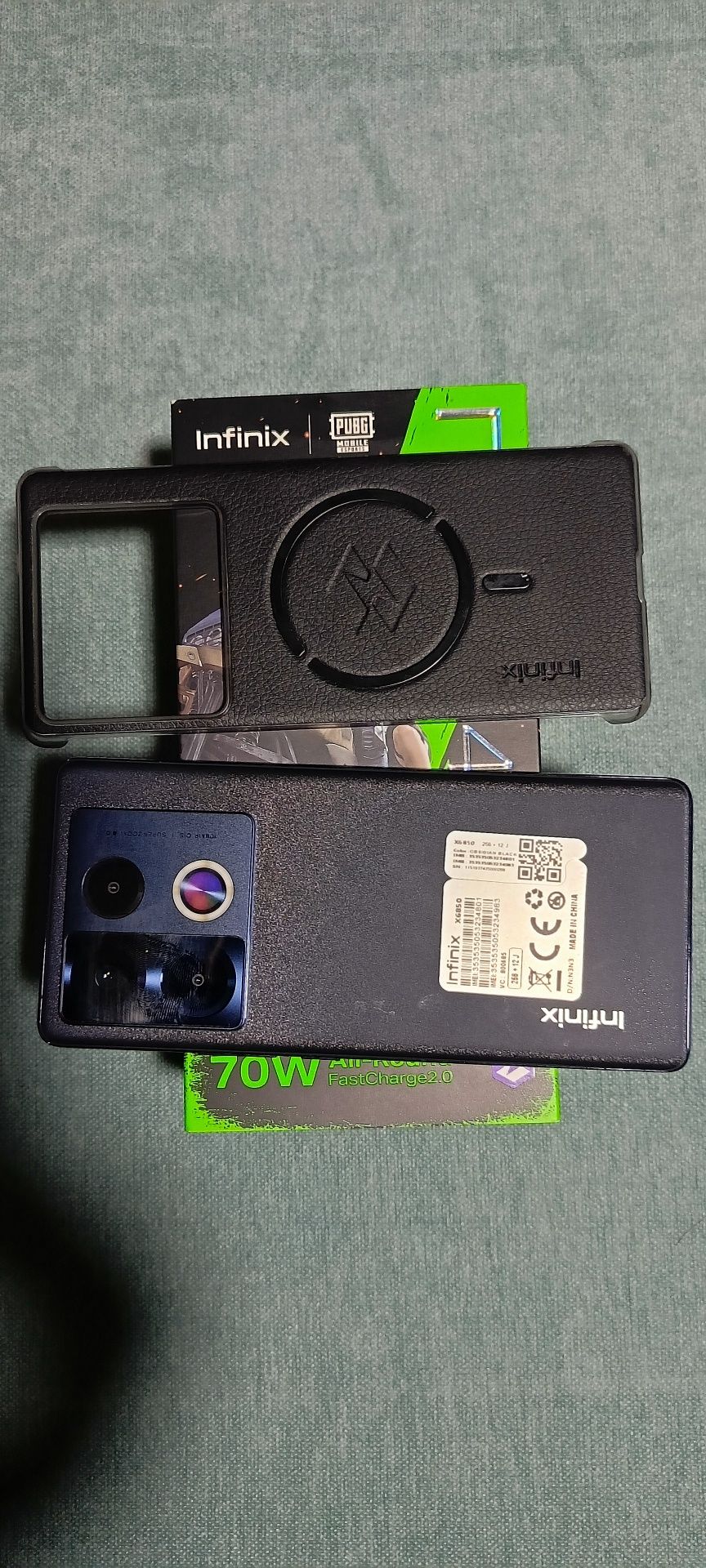 Infinix NOTE 40 Pro 256/12+12 GB srochna narxini kelishamiz