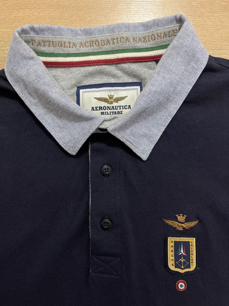 Lacoste,Aeronautica Militare мъжки поло тениски XL