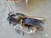 Vand motor scuter