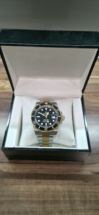 Rolex submariner date gold, black